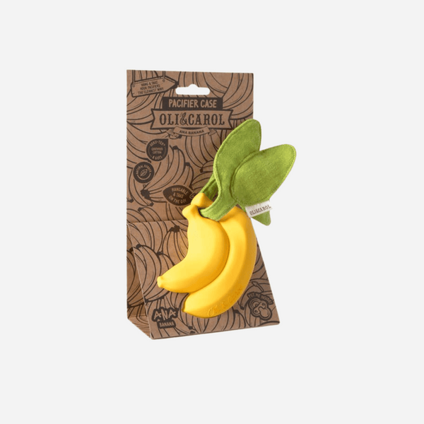 Oli & Carol US - Ana Banana Pacifier Case