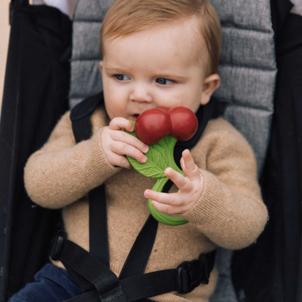 Oli & Carol US - Cherry Rattle Toy