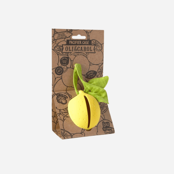 Oli & Carol US - Lou the Lemon Pacifier Case