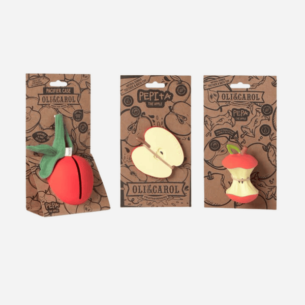 Oli & Carol US - Pepa the Apple Pacifier Case