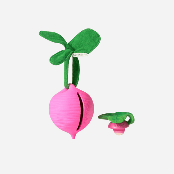 Oli & Carol US - Ramona the Radish Pacifier Case