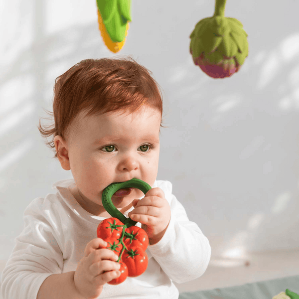 Oli & Carol US - Tomato Rattle Toy