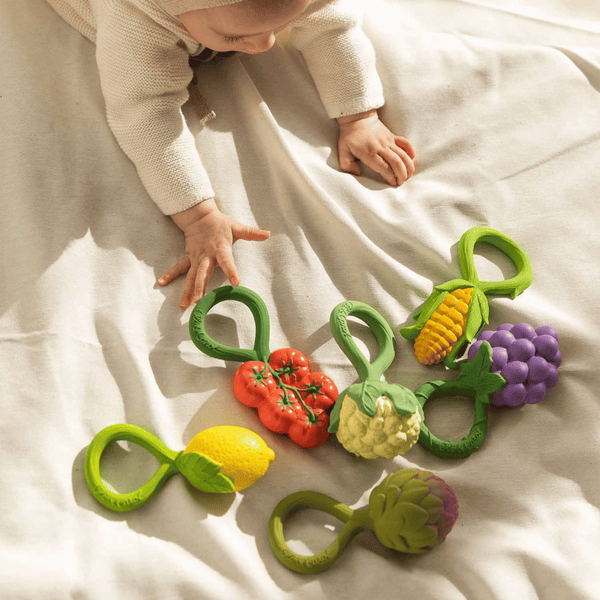 Oli & Carol US - Tomato Rattle Toy