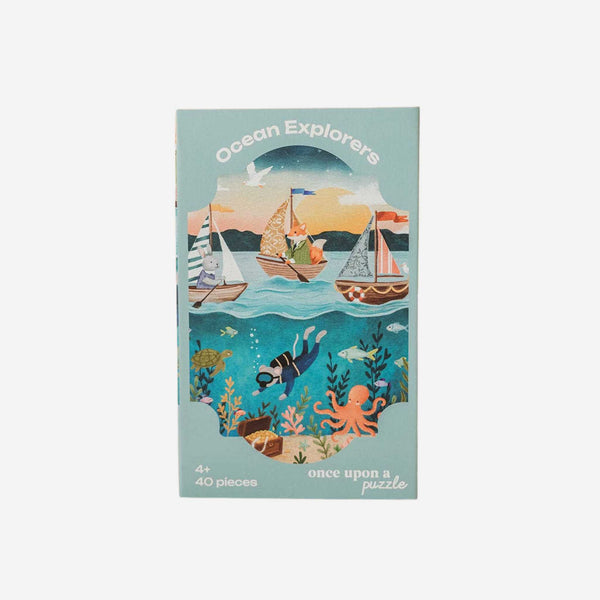 Once Upon a Puzzle U.S - Ocean Explorers 40 Piece Mini