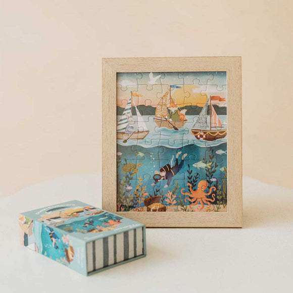 Once Upon a Puzzle U.S - Ocean Explorers 40 Piece Mini