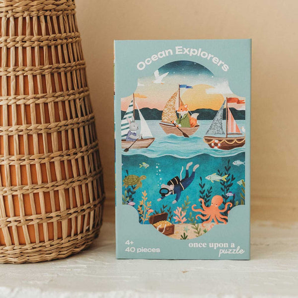 Once Upon a Puzzle U.S - Ocean Explorers 40 Piece Mini