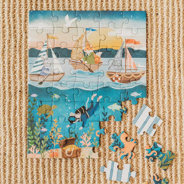 Once Upon a Puzzle U.S - Ocean Explorers 40 Piece Mini