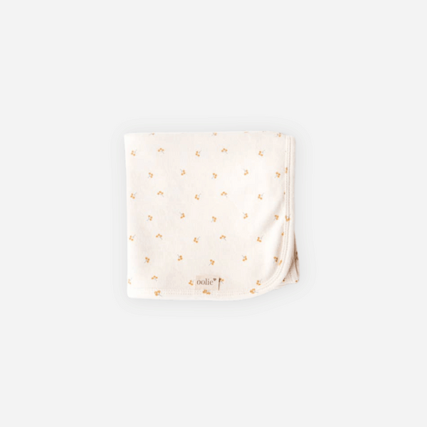 Oolie - Organic Baby Blanket – Gold Sprig