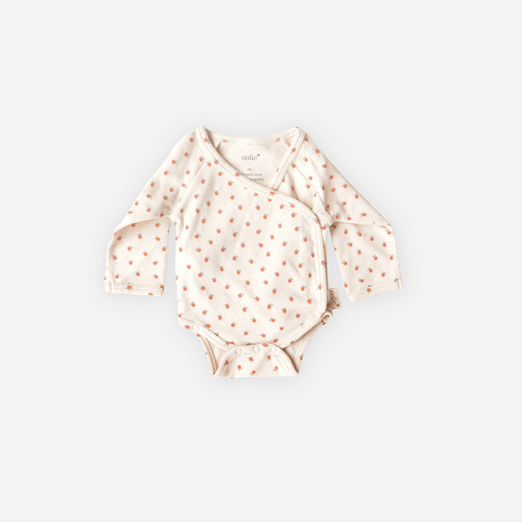 Oolie - Organic Baby Bodysuit NB- Runner Ducks