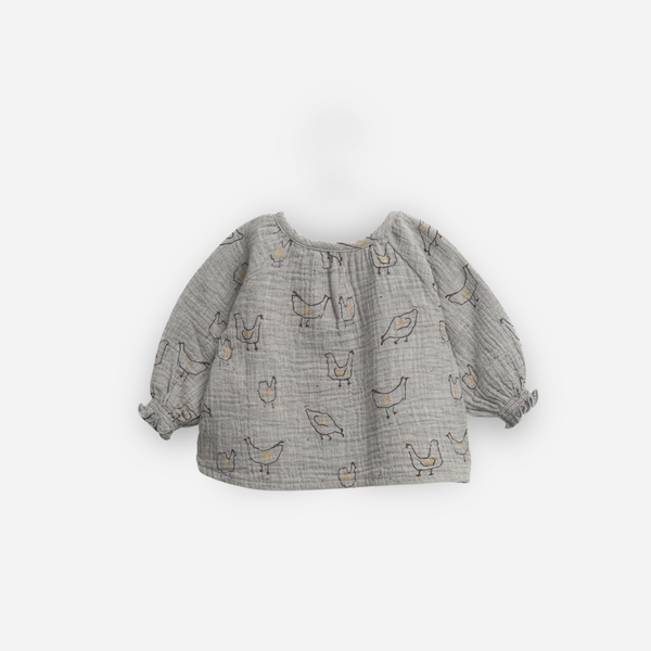 PLAY UP - Printed Woven Shirt - Chicken