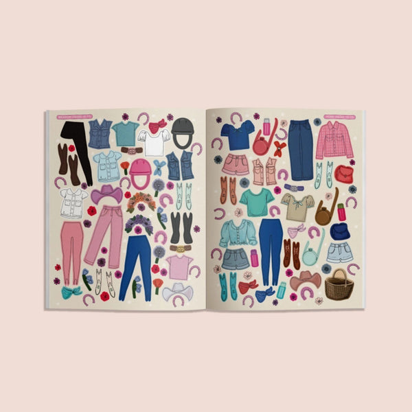 Paige Tate & Co. - My Fancy Sticker Storybook Horses & Ponies