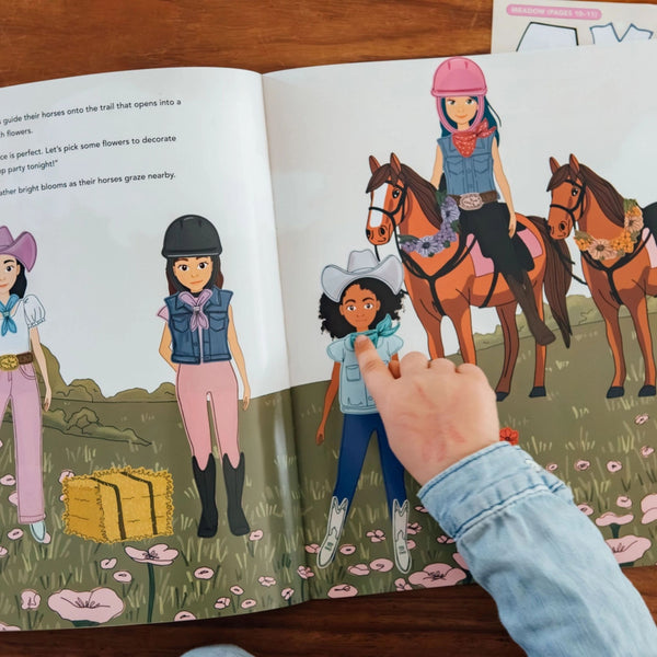 Paige Tate & Co. - My Fancy Sticker Storybook Horses & Ponies