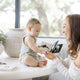 Paige Tate & Co.  - Organic Tummy Time Crinkle Book for Baby