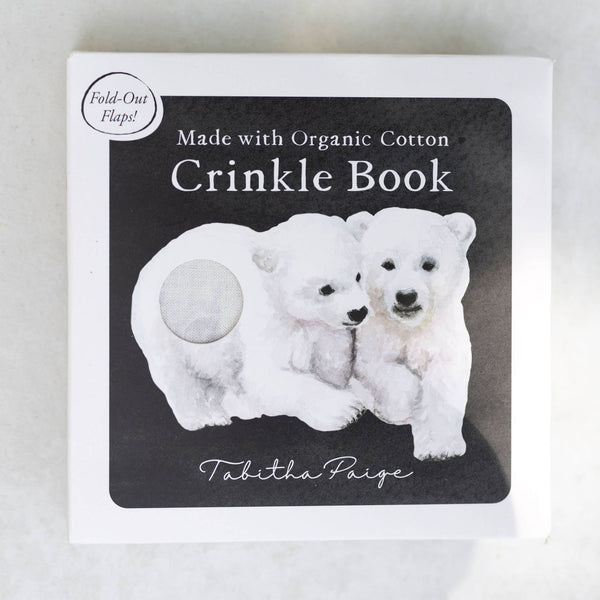 Paige Tate & Co.  - Organic Tummy Time Crinkle Book for Baby