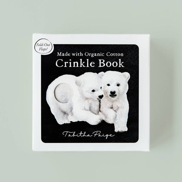 Paige Tate & Co.  - Organic Tummy Time Crinkle Book for Baby