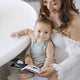 Paige Tate & Co.  - Organic Tummy Time Crinkle Book for Baby