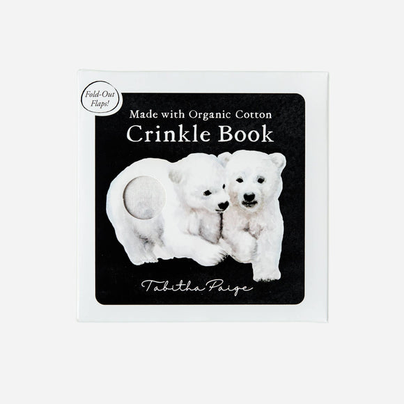 Paige Tate & Co.  - Organic Tummy Time Crinkle Book for Baby