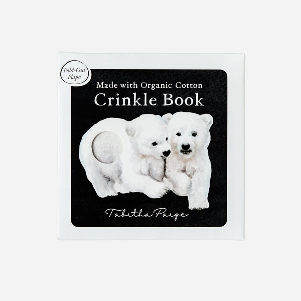 Paige Tate & Co.  - Organic Tummy Time Crinkle Book for Baby
