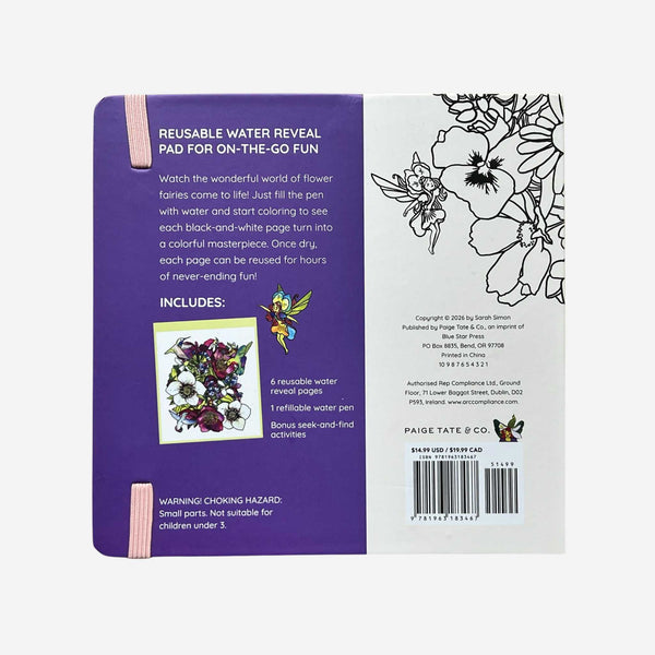 Paige Tate & Co. - Watercolor with Me: Flower Fairies: A Water Reveal Book
