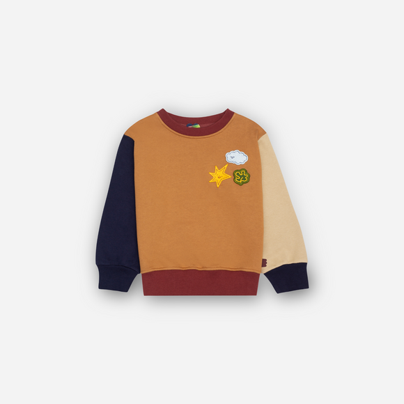 Mon Coeur - Patches Kid Sweatshirt