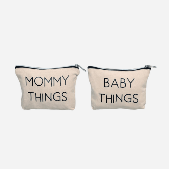 Pearhead - Mommy and Baby Travel Pouches
