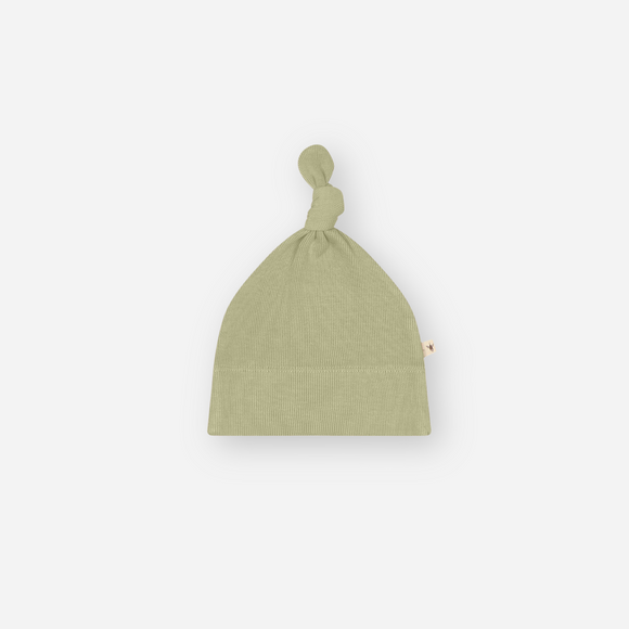 UAUA Collections - Pima Cotton Knotted Hat - Oliva