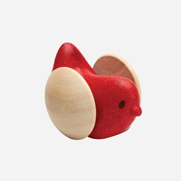 Plan Toys - Bird Roller - Red