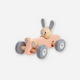 Plan Toys - Bunny Racing Car - Pink