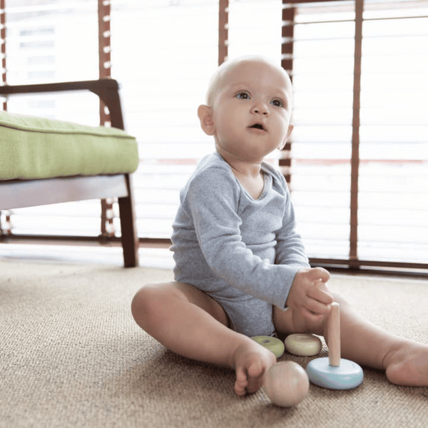 Plan Toys - First Wooden Stacking Rings