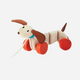 Plan Toys - Happy Puppy Pull Toy 