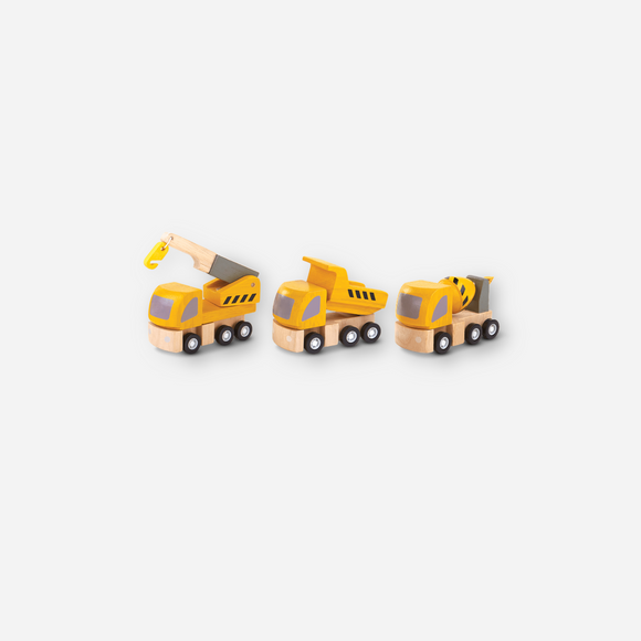 Plan Toys - Highway Maintenance Set