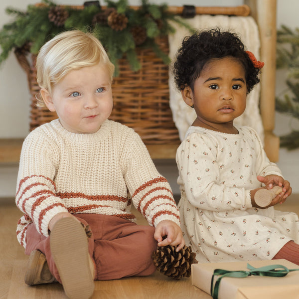 Quincy Mae - Rex Sweater - Cranberry