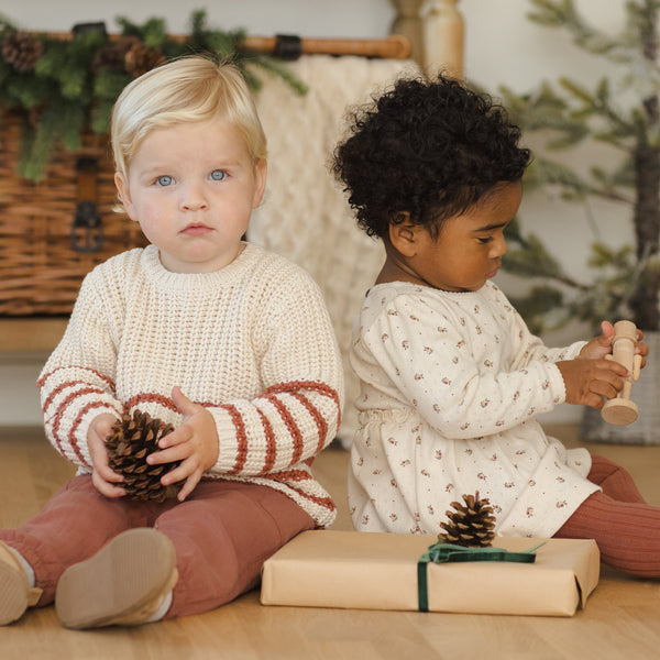 Quincy Mae - Rex Sweater - Cranberry
