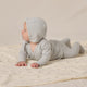 Quincy Mae - Footed Knit Pant - Ice Blue