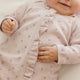Quincy Mae - Ruffle Jumpsuit - Lilac Ditsy