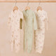 Quincy Mae - Bamboo Zip Long Sleeve Sleeper Footie - Swans