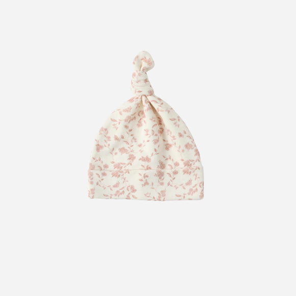 Quincy Mae - Knotted Baby Hat - French Garden