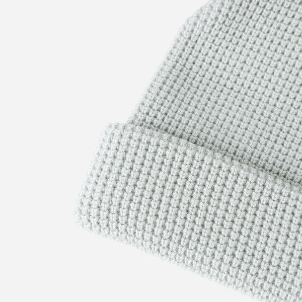 Quincy Mae - Baby Bear Beanie - Ice Blue