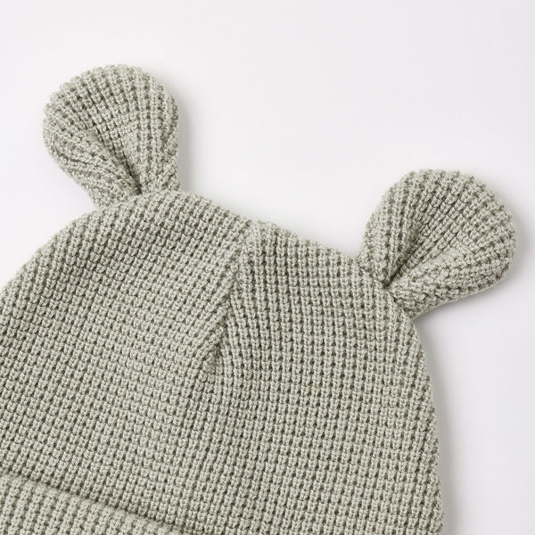 Quincy Mae - Baby Bear Beanie - Laurel