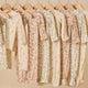 Quincy Mae - Bamboo Baby Gown + Hat Set - Woodland