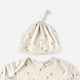 Quincy Mae - Bamboo Baby Gown + Hat Set - Trees