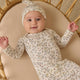 Quincy Mae - Bamboo Baby Gown + Hat Set - Woodland