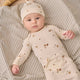 Quincy Mae - Bamboo Baby Gown + Hat Set Woodland