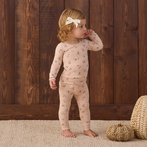 Quincy Mae - Bamboo Pajama Set - Candy