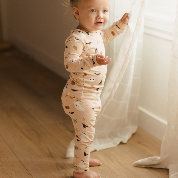 Quincy Mae - Bamboo Pajama Set - Halloween