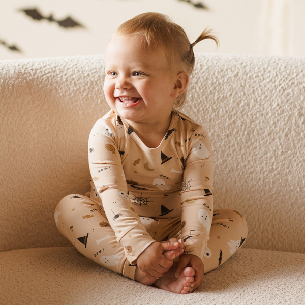 Quincy Mae - Bamboo Pajama Set - Halloween