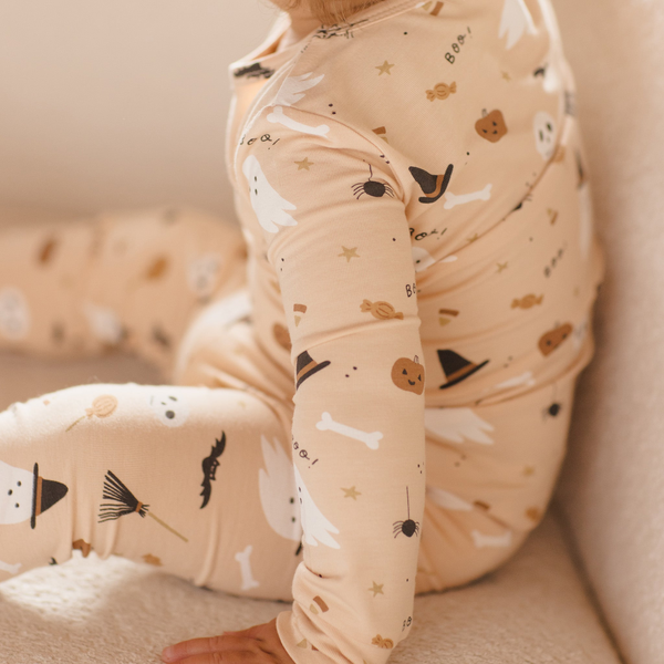 Quincy Mae - Bamboo Pajama Set - Halloween