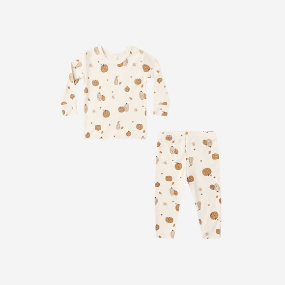 Quincy Mae -  Bamboo Pajama Set - Harvest Friends
