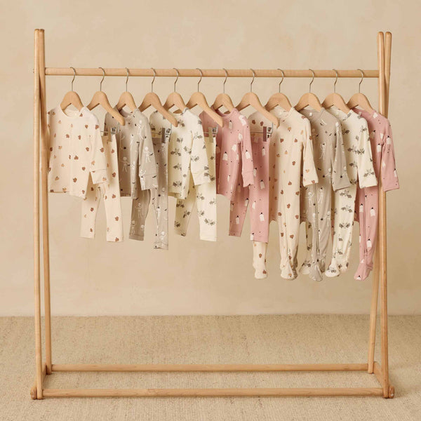 Quincy Mae - Bamboo Pajama Set - Pumpkins