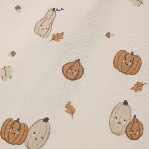 Quincy Mae - Bamboo Zip Footie - Harvest Friends